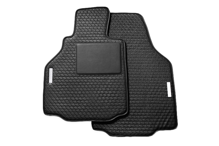 Leather Floor Mats Quilted Leather Custom Floor Mats Beverly